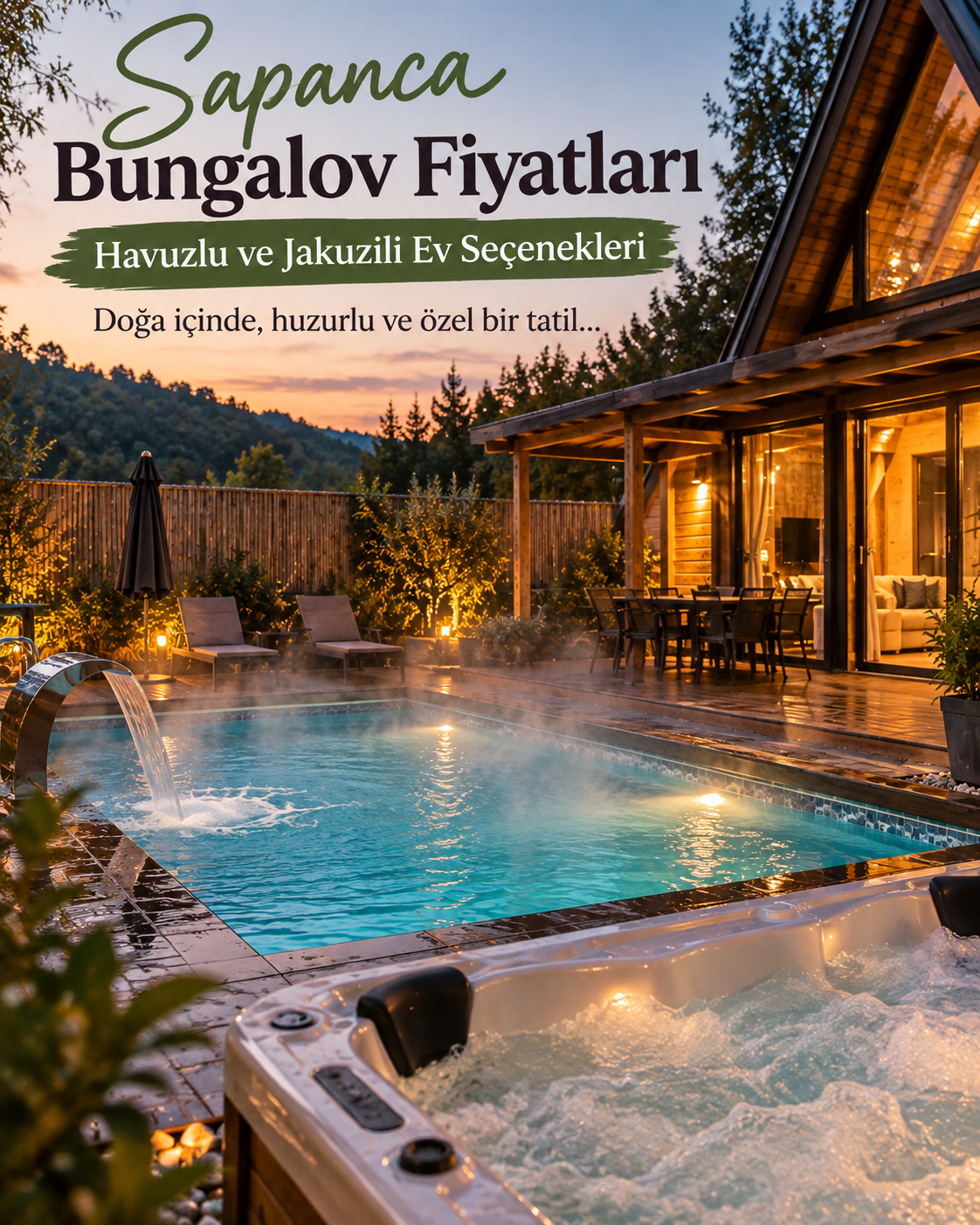 Sapanca Bungalov Evleri Fiyatları